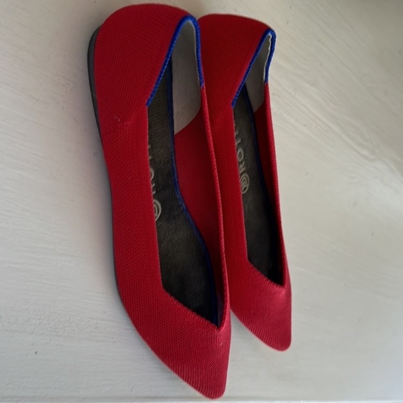 Rothy’s The Point W9 red flats - Picture 4 of 4